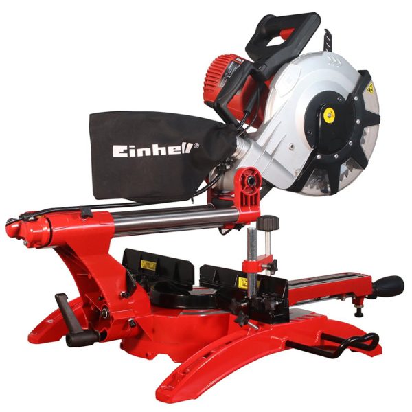 Serra de Esquadria TC-SM 2534 10 Pol. com Dupla Inclinação e Braço Telescópico 2100W 110V e Acessórios EINHELL-4300829