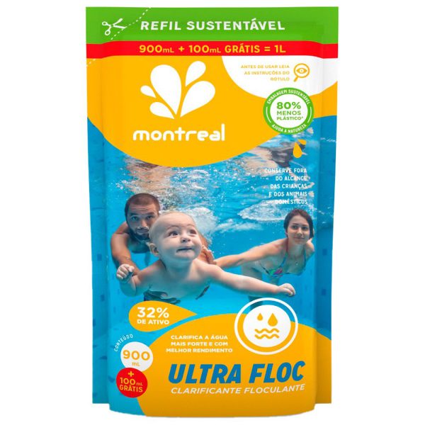 Floculante Ultra Floc 900ml + 100ml Grátis MONTREAL-305