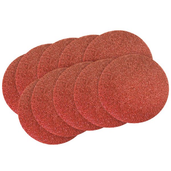 Disco de Lixa 125mm Grão 36 com Velcro 10 Unidades MTX-738339