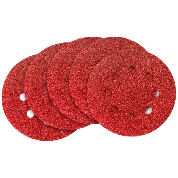 Disco de Lixa 125mm Grão 150 Velcro Perfurado com 5 unidades MTX-738079