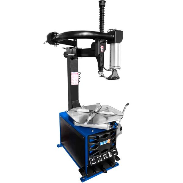 Desmontadora de Pneus Lateral Profissional com Braço Auxiliar Monofásica 12" a 24" 220V Monofásica Azul FORTGPRO-FG1430