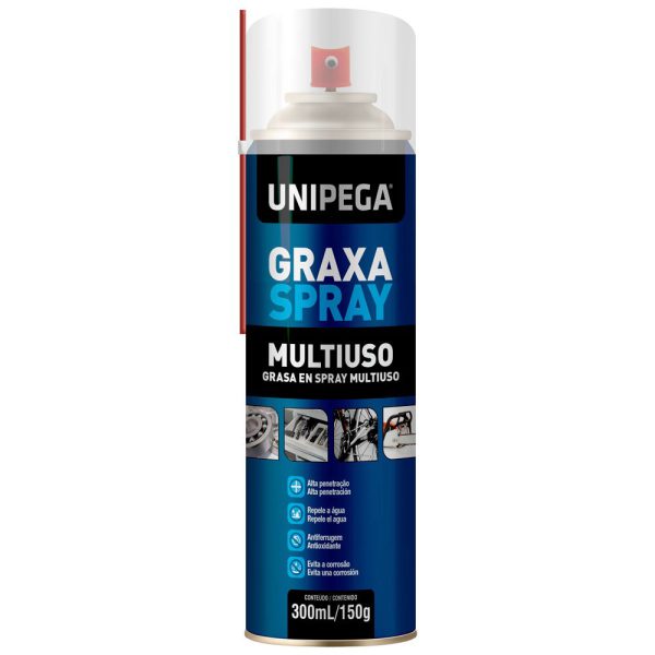 Spray Graxa Multiuso 300ml UNIPEGA-05340020