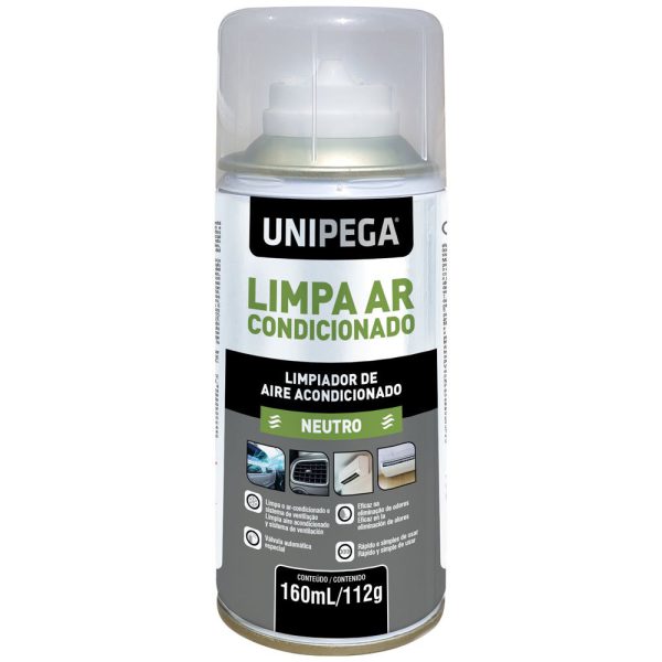 Limpa Ar Condicionado Neutro em Spray 160ml UNIPEGA-05340056