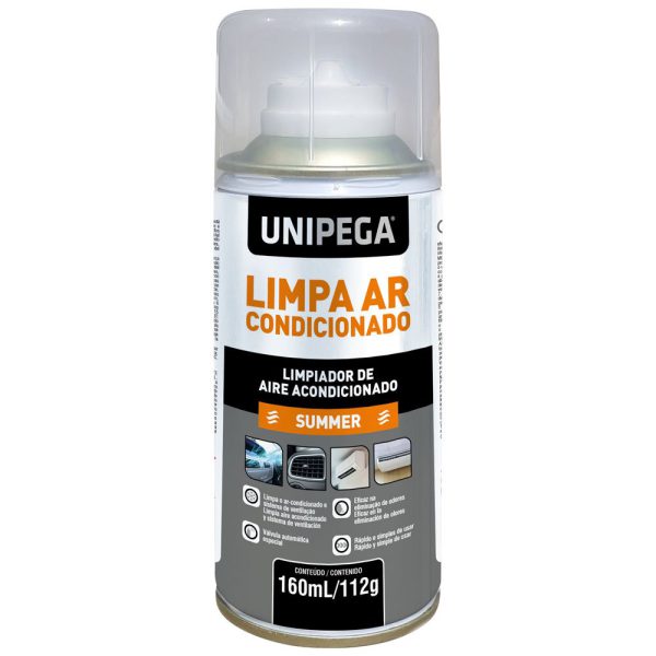 Limpa Ar Condicionado Summer em Spray 160ml UNIPEGA-05340045