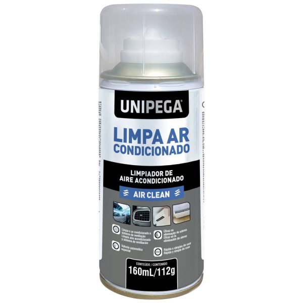 Limpa Ar Condicionado Air Clean em Spray 160ml UNIPEGA-05340043