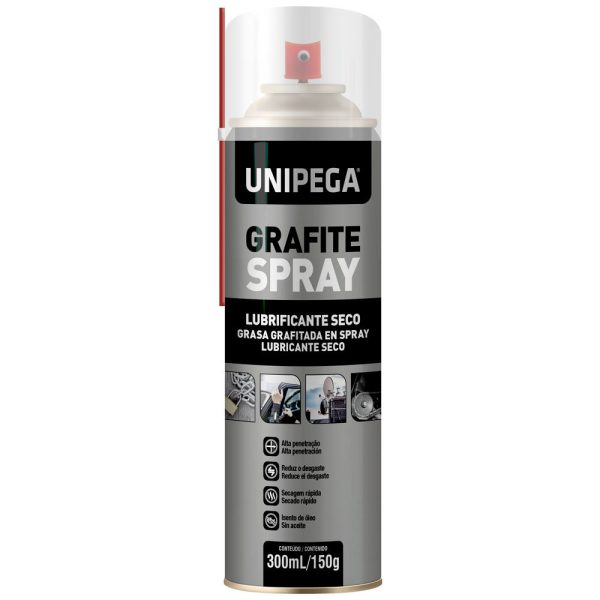 Spray Grafite Lubrificante a Seco 300ml UNIPEGA-05340068