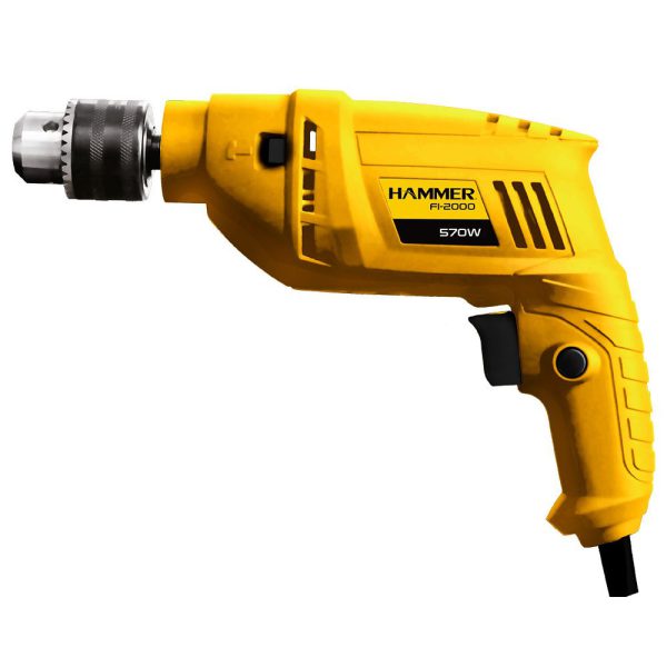 Furadeira de Impacto 3/8 Pol. 570W 110V HAMMER-GYFI2000