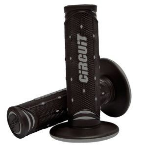 Manopla Júpiter Everyday Preto e Cinza para Motos CIRCUIT EQUIPMENT-MA056-213