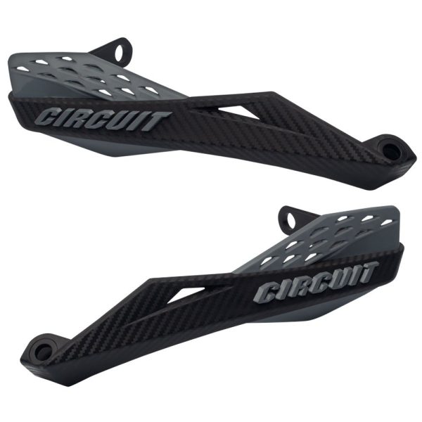 Protetor de Mão Fênix Preto e Cinza para Motos CIRCUIT EQUIPMENT-PM079-213