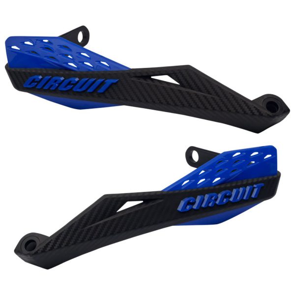Protetor de Mão Fênix Preto e Azul para Motos CIRCUIT EQUIPMENT-PM079-214