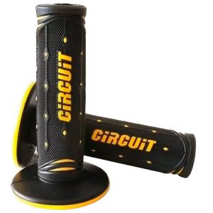 Manopla Júpiter Everyday Preto e Amarelo para Motos CIRCUIT EQUIPMENT-MA056-216