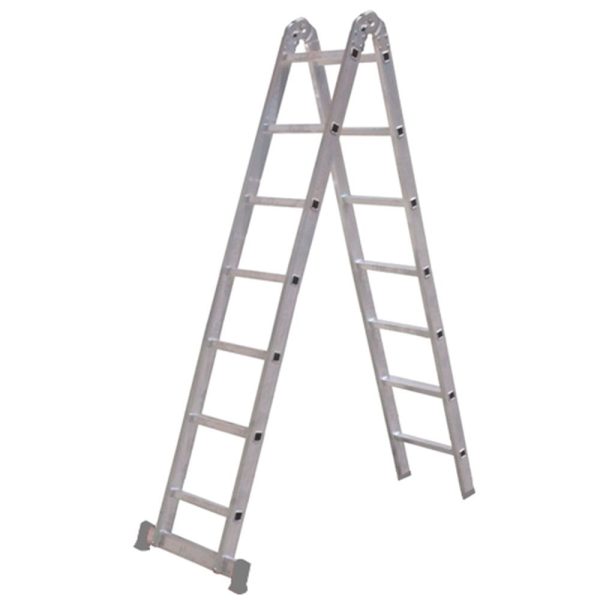 Escada Multifunções 3 em 1 com 7 Degraus REISAM-907877