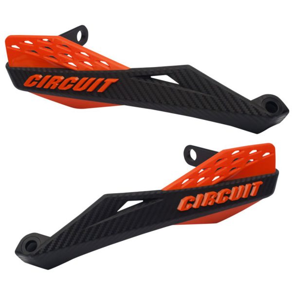 Protetor de Mão Fenix Carbon II Preto e Laranja CIRCUIT EQUIPMENT-PM081-219