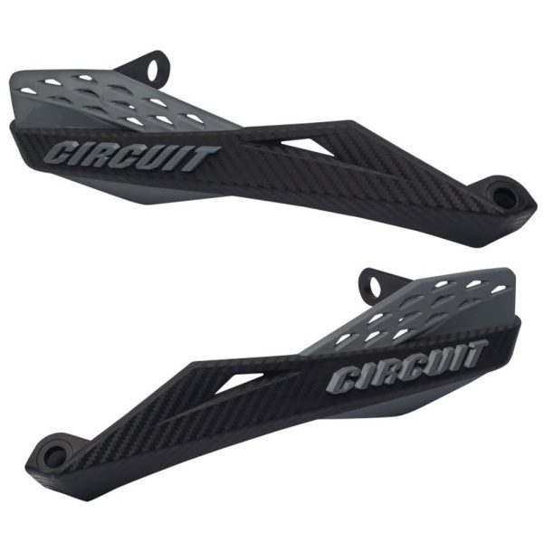 Protetor de Mão Fênix Carbon II Taper Preto e Cinza para Motos CIRCUIT EQUIPMENT-PM081-213
