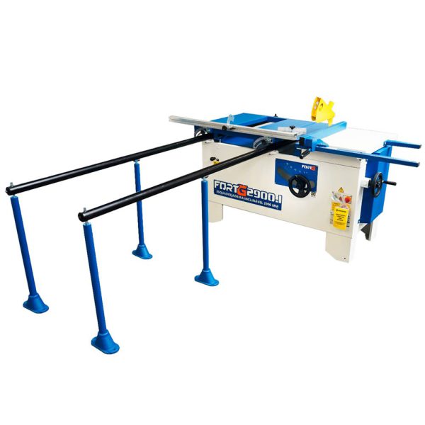 Esquadrejadeira 2900mm com Eixo Inclinavel 45°