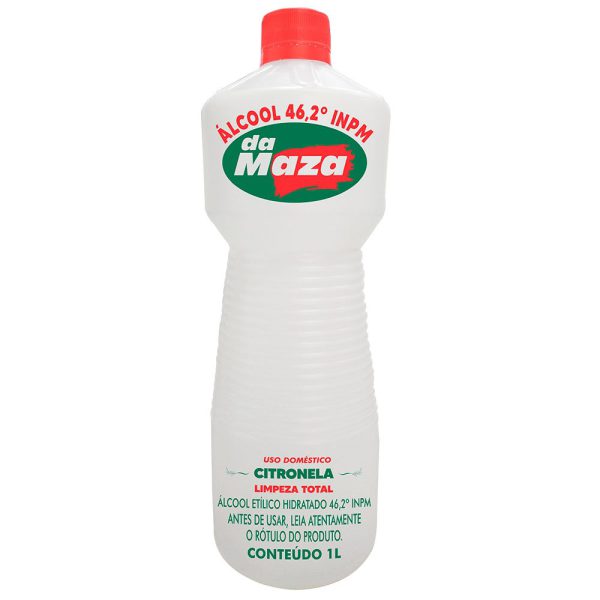 Álcool Hidratado 46,2 INPM Citronela 1L MAZA-27067