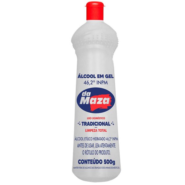 Álcool em Gel 46,2 INPM Tradicional 500mg MAZA-27083