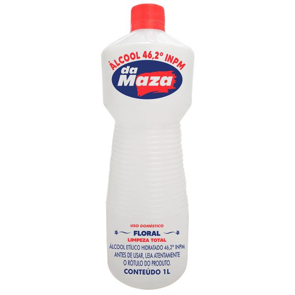 Álcool Hidratado 46,2 INPM Floral 1L MAZA-27065