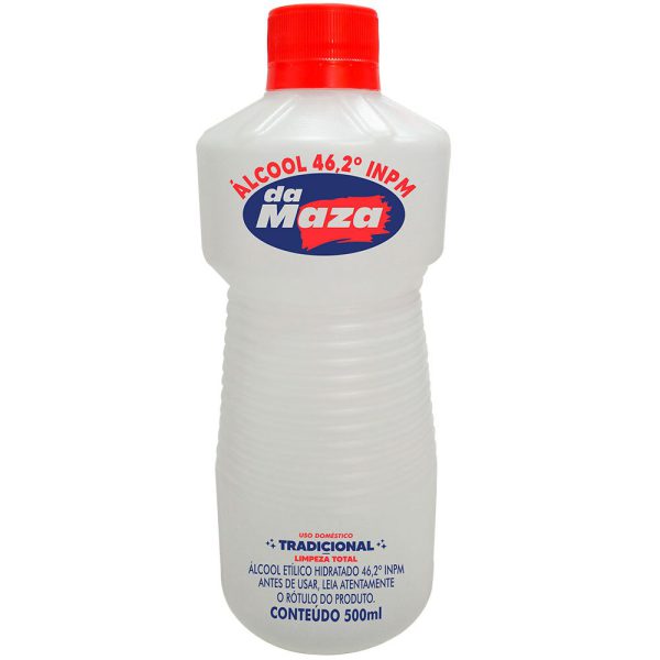 Álcool Hidratado 46,2 INPM Tradicional 500ml MAZA-27086