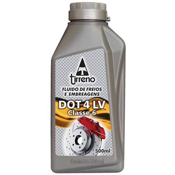 Fluido de Freios DOT 4LV Classe 6 500ml TIRRENO-1169