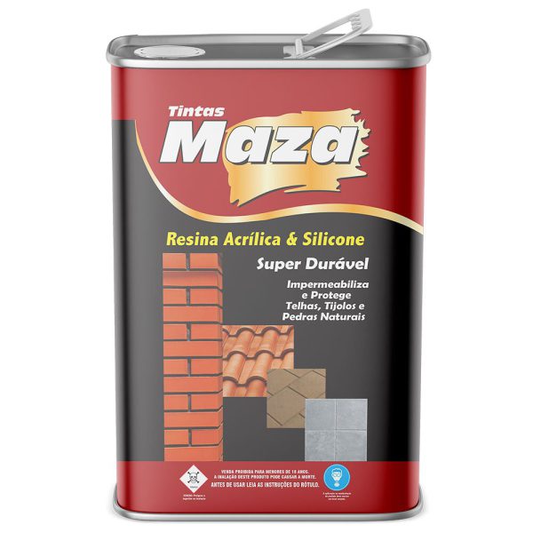 Silicone com Acabamento Fosco 5L MAZA-17114