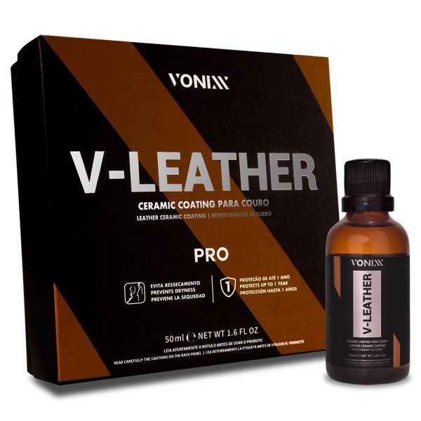 Vitrificador de Couro V-Leather 50ml VONIXX-2018009