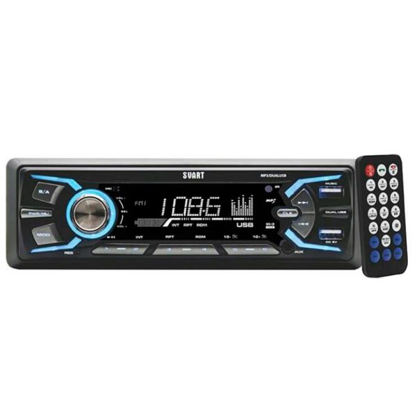 Radio Automotivo USB 15W 12V SVART-B-0589