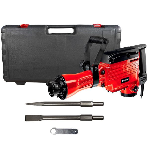 Martelo Demolidor TC-DH1600/1 SDS-Hex 43J 1600W 220V com Ponteiro Talhadeira e Maleta EINHELL-4139084
