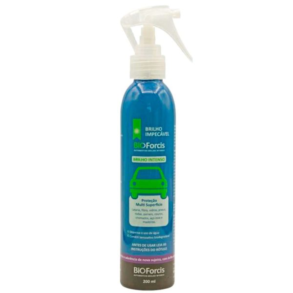 Produto de Limpeza a Seco Brilho Intenso 200ml BIOFORCIS-BIOBRIL200PA