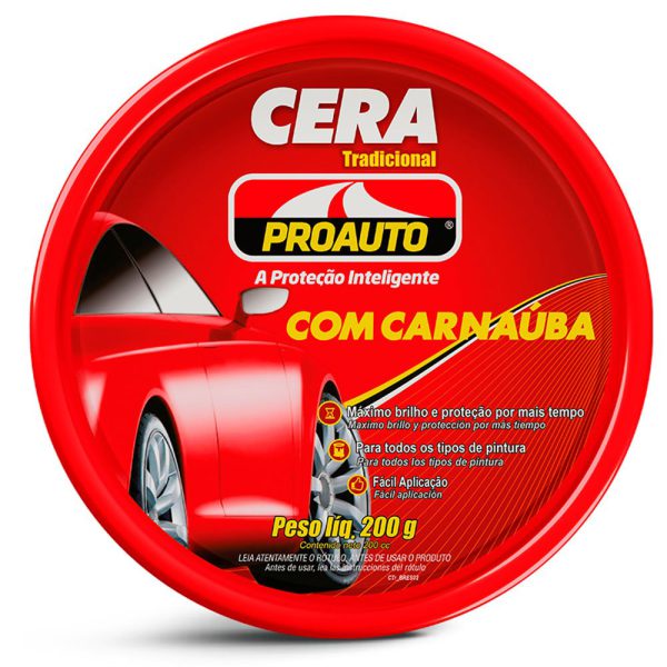 Cera em Pasta Tradicional 200g PROAUTO-4070