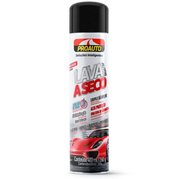 Lava Autos a Seco 400ml PROAUTO-6927