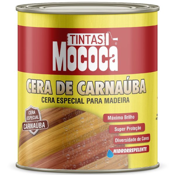 Cera de Carnaúba para Madeira Cerejeira 900ml MOCOCA-25117