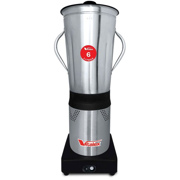 Liquidificador com Baixa Rotação 6L 1000W 1/2CV Bivolt VITALEX-3706