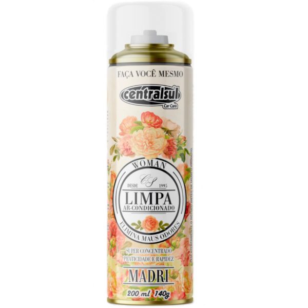 Limpa Ar Condicionado Automotivo Madri 200ml CENTRALSUL-170712