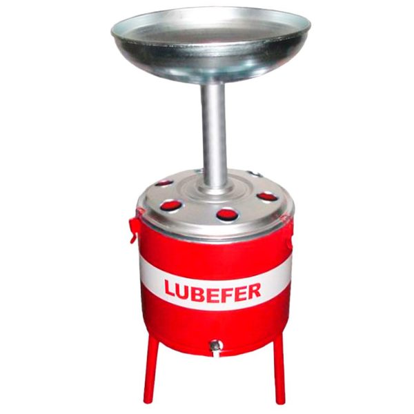 Pingadeira de Óleo Vermelha 25L sem Funil LUBEFER-LUB-PING