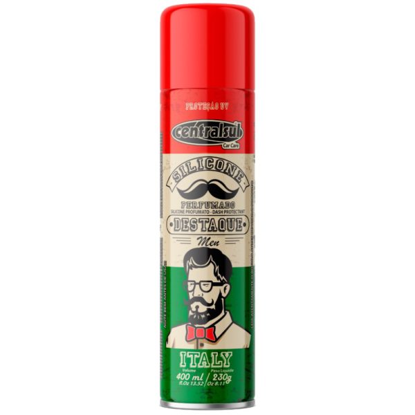 Silicone Perfumado Aerossol Men Italy 400ml CENTRALSUL-169617