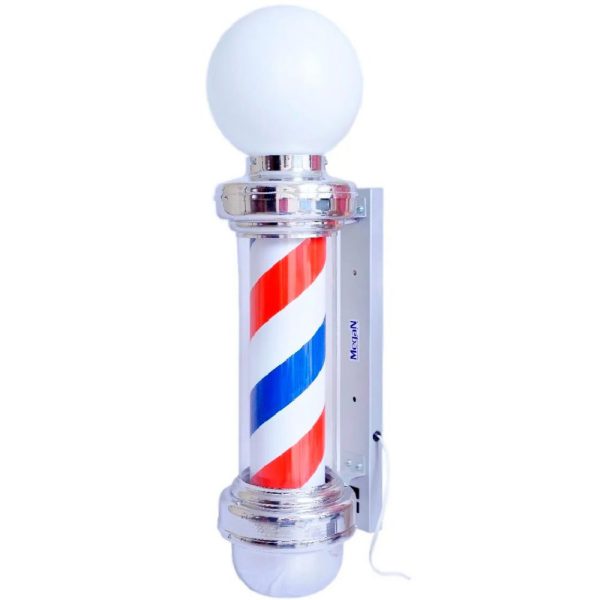 Barber Pole com Globo 65cm 4W 220V MEGAN-CB65220