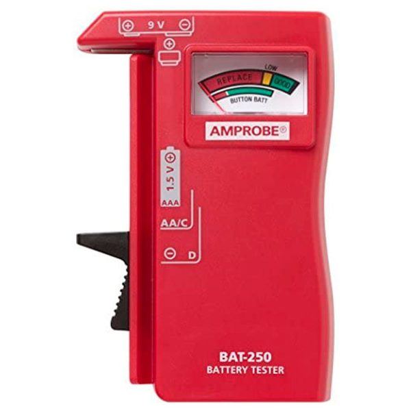 Testador de Bateria BAT-250 9V AMPROBE-4589825