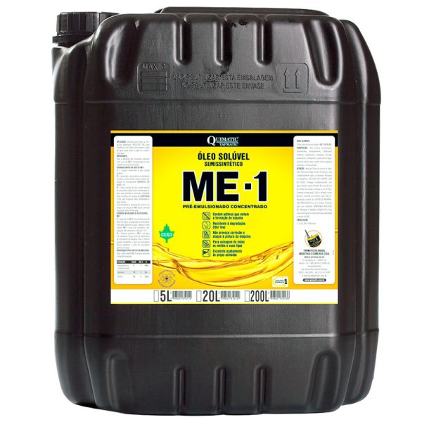 Óleo Solúvel Semissintético Ecológico 20 Litros QUIMATIC-AB2