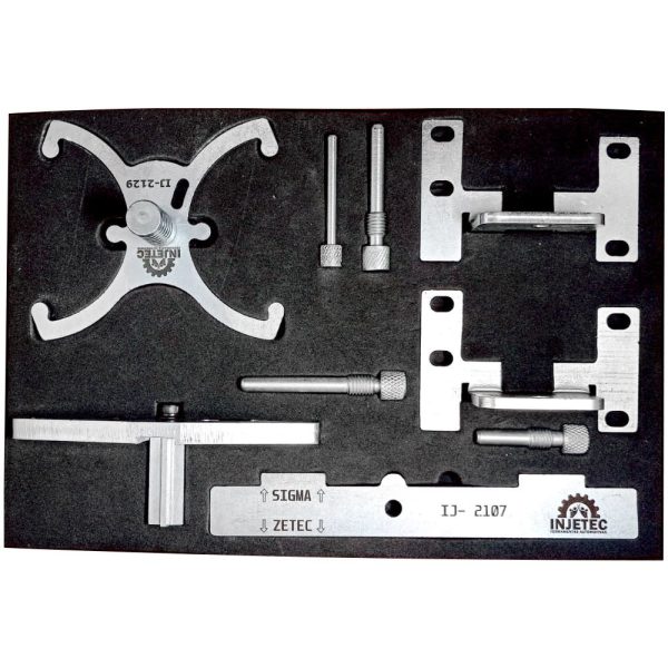 Conjunto de Ferramentas para Sincronismo dos Motores Ford 12 e 16V INJETEC-IJ-2114