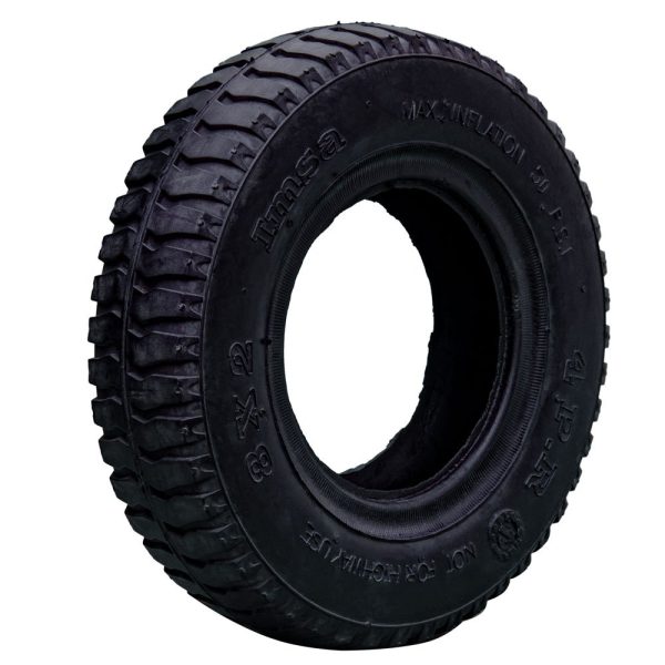 Pneu 639-P.82 8x2 4 Lonas sem Câmara para Carrinho de Mão COLSON-P.82