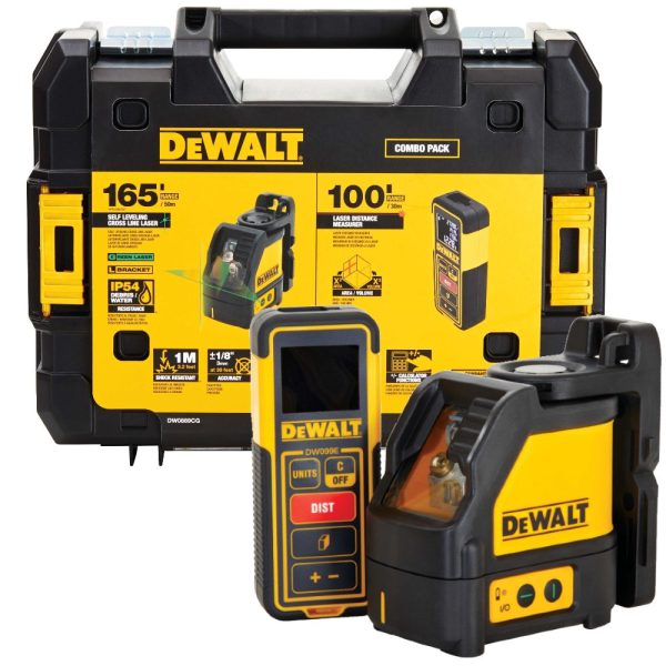 Kit Medidor Laser + Trena Laser 30m DEWALT-DW0889CG-XJ