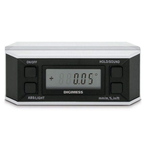 Medidor de Inclinação Digital com Base Magnética 150mm e 2 Pilhas 1.5V DIGIMESS-7899953381969