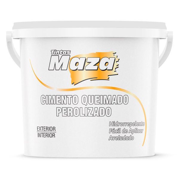 Efeito Cimento Queimado Perolizado Branco 3kg MAZA-28268