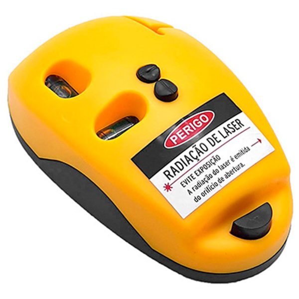 Nível a Laser Amarelo com Preto 11,8 x 6,9 x 4,2cm WESTERN-HL-806