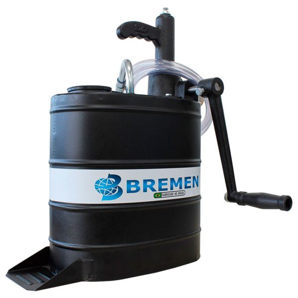 Bomba Manual para Óleo 12L com Mangueira BREMEN-910018