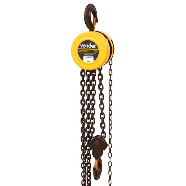 Talha Manual 500Kg com Corrente de 3 Metros VONDER-6143005030