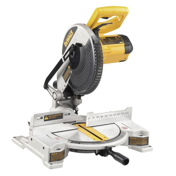 Serra Circular de Meia Esquadria 10 Pol. 1650W 220V com Saco Coletor DEWALT-DW714