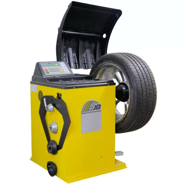 Balanceadora de Rodas Motorizada BL-800 Amarela 220V JMEQUIPAMENTOS-6438