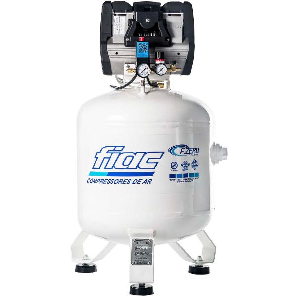 Compressor de Ar Isento de Óleo 2HP 120PSI 100L 220V FIAC-8975706122
